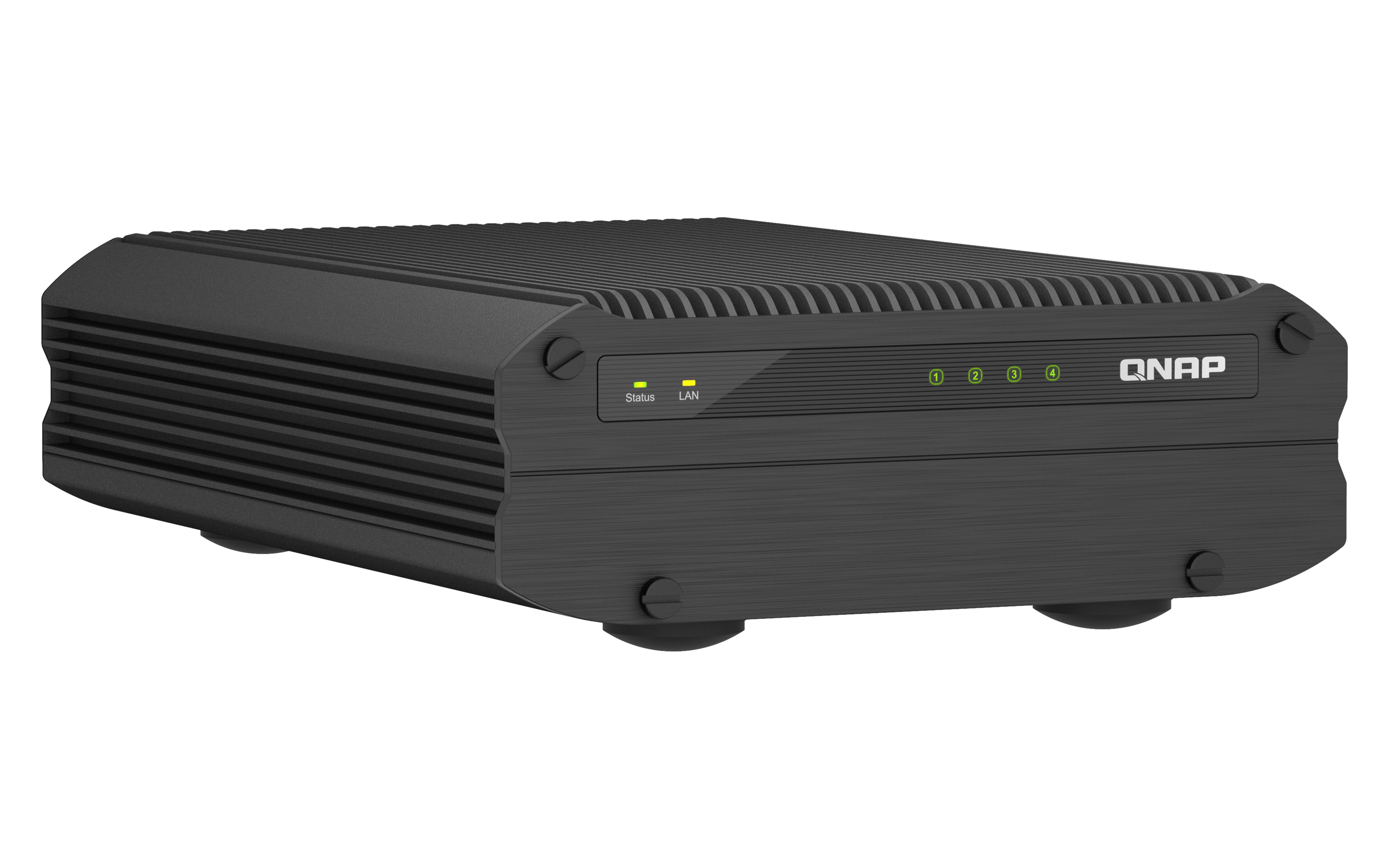 QNAP TS-I410X NAS Tower - Intel Atom x6425E, 8GB RAM, 4-Bay, Black