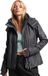 Superdry Pop Zip Hood Arctic Windjack Sweatshirt Vert S Femme