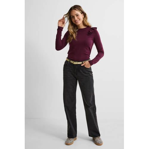Anytime loose fit jeans grijs