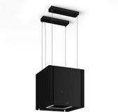 Klarstein Velaire Afzuigkap 40 cm plafondmontage, energieklasse A++, 601 m³/u luchtstroom, touchbediening, LED, vaatwasmachinebestendige filters, keukenafzuigkap, zwart
