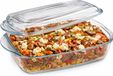 Borcam plat rectangulaire cocotte avec couvercle I 1,8L