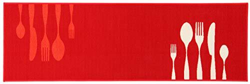 Abc Tapijt La Cucina diner 57 x 200 cm rood