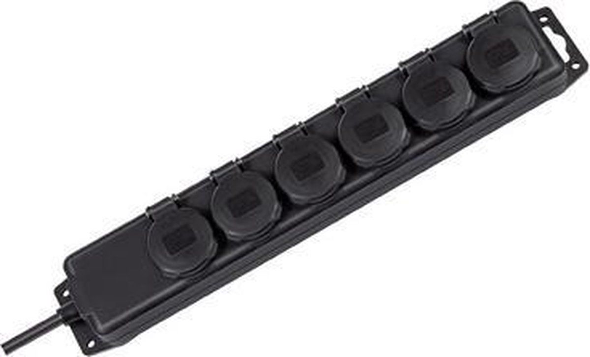 Brennenstuhl - Prolongateur multiprise IP44 - 8 prises