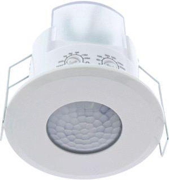 Klemko LED PIR Bewegingsschakelaar - Inbouw - IP20 - Wit