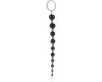 CalExotics California Exotic Novelties X-10 Beads - Anale Kralen - Zwart - Ø 30 mm