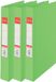 Esselte Ringband mappen/ordners - 3x - groen - A4