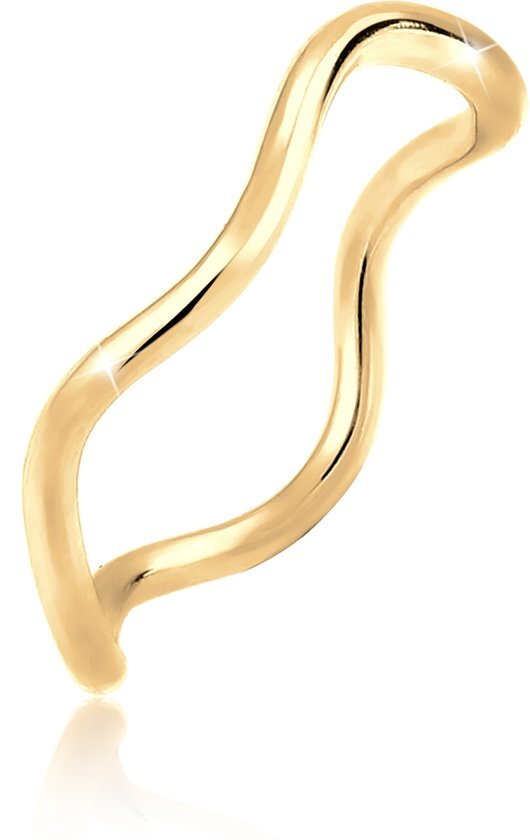 Elli Elli Ringen Golven Minimal Geo 925 Zilver verguld