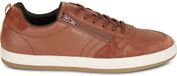 Geox Serifos Lage Sneakers Heren Cognac Nubuck/Suède Maat 44