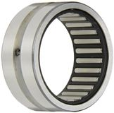 INA NK35/20 naaldroler, buitenring en roller, stalen kooi, open einde, oliegat, metrisch, 35 mm ID, 45 mm OD, 20 mm breedte, 12000rpm maximale rotatiesnelheid