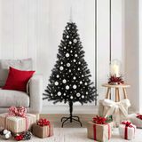 Prolenta Maison Exclusive Kerstboom, zwart, 150 cm, PVC