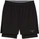 PUMA X HYROX 2-in-1 Train Shorts Heren Zwart Maat S
