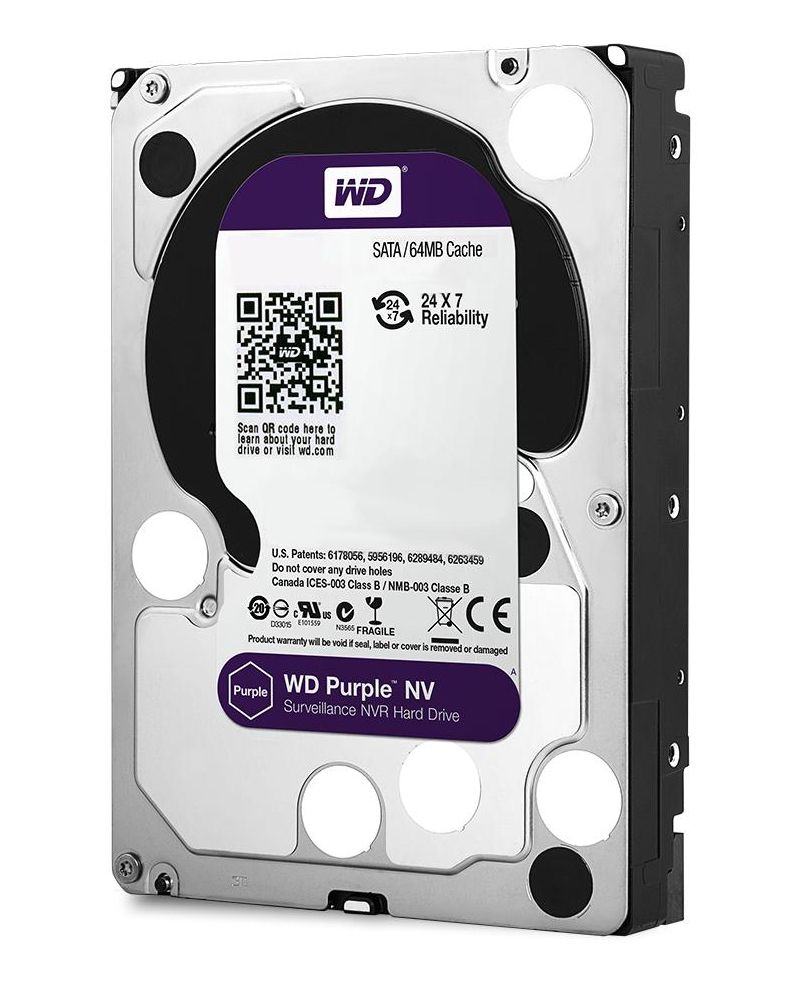 Western Digital Purple NV - Interne harde schijf - 3.5 inch