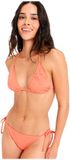 Roxy Beach Classics Tiki Tri Bikini Oranje L Vrouw