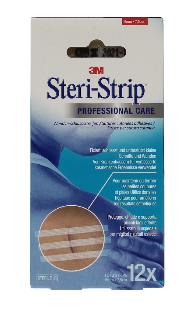 3M Steri Strip 12x3st