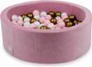 Viking Choice Ballenbak - 200 ballen - 90x30cm - rond - rose, multicolore