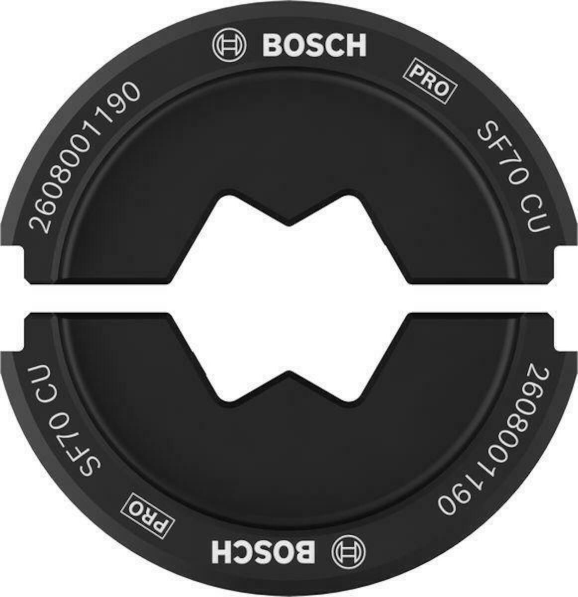 Bosch Accessoires PRO Crimping Die Krimpmatrijs | SF70 CU | 70 mm | koper - 2608001190