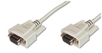ASSMANN Electronic D-Sub9 F/F 3.0m Cable - Beige