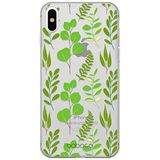 ERT GROUP mobiel telefoonhoesje voor Apple Iphone X/XS origineel en officieel erkend Babaco patroon Plants 009 optimaal aangepast aan de vorm van de mobiele telefoon, gedeeltelijk bedrukt