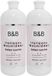 B&B Italiaanse Wasparfum Wasmiddel Witte Musk - 2 x 1000 ml - Voordeelverpakking