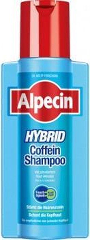 Alpecin Hybrid Caffeine Shampoo - 250ml - Anti-Roos - Unisex