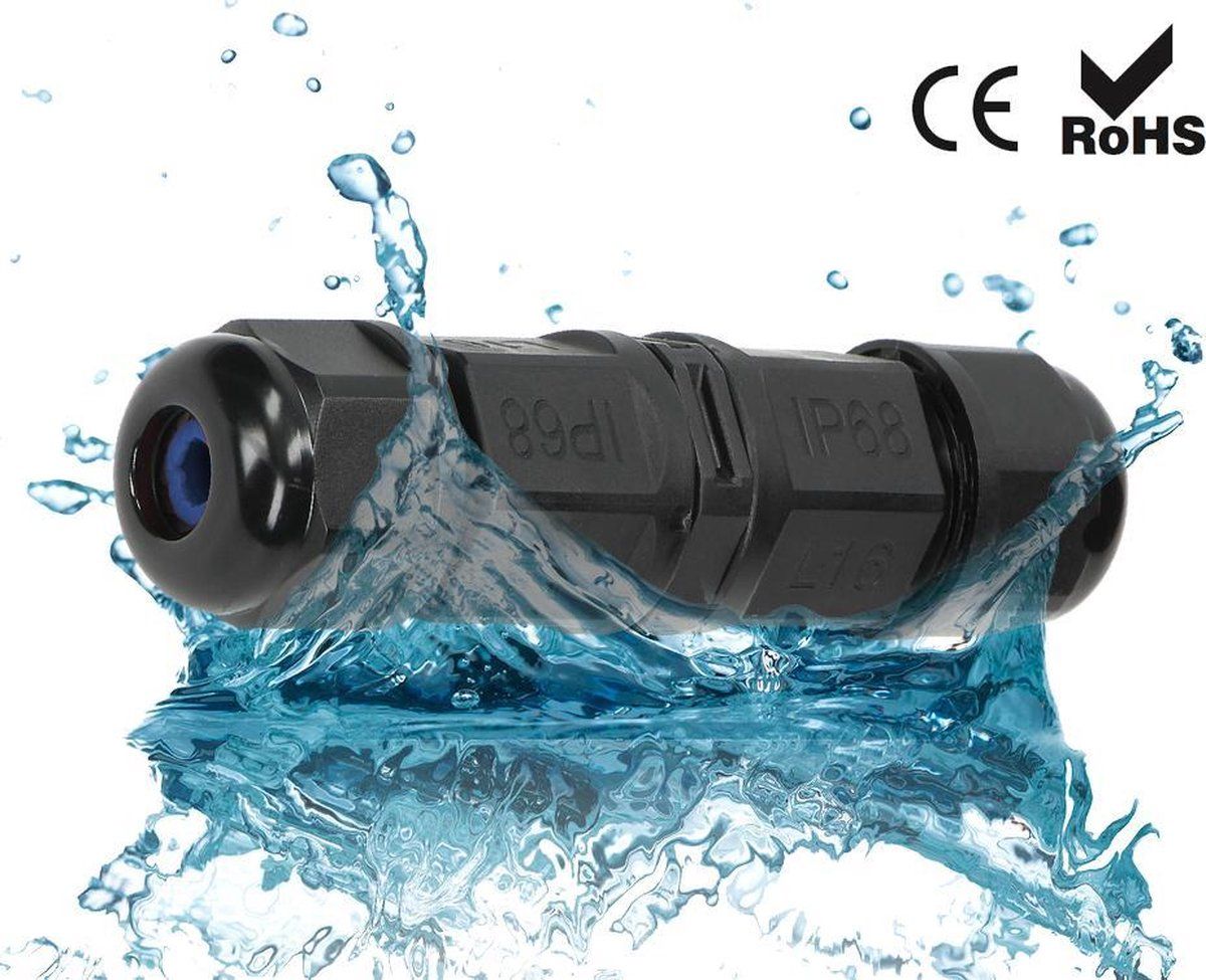 Orno AE-13600 Kabelverbinder Waterdicht Recht IP68 - M25