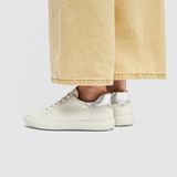 Ecco Soft Sneakers wit Leer - Dames