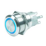 CZone vergrendeling AAN/UIT drukknop - blauwe LED