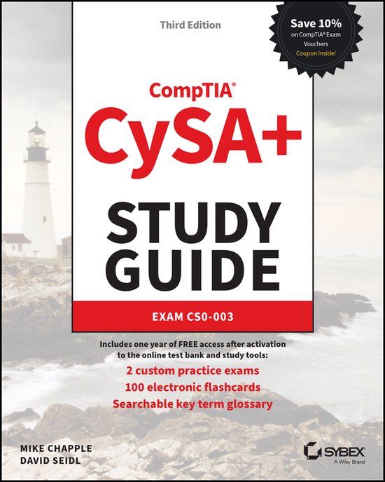 CompTIA CySA+ Study Guide: Exam CS0-003 - Mike Chapple, David Seidl (Paperback)