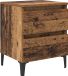 vidaXL Table de chevet bois de récupération 40 x 35 x 50 cm bois traité