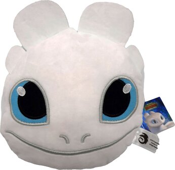 Hoe Tem Je een Draak HTTYD - Dagschaduw Knuffelkussen - Wit - 20 cm