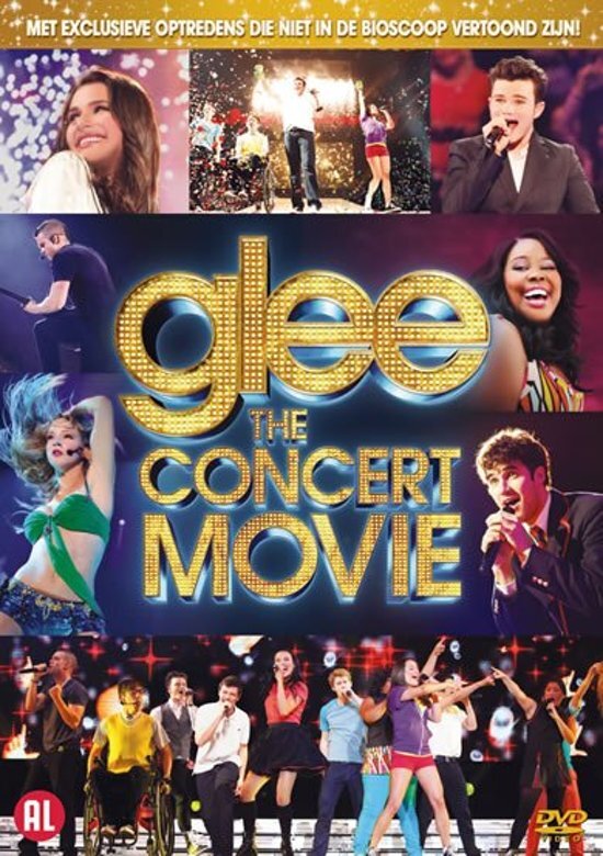 - Glee - The Concert Movie dvd