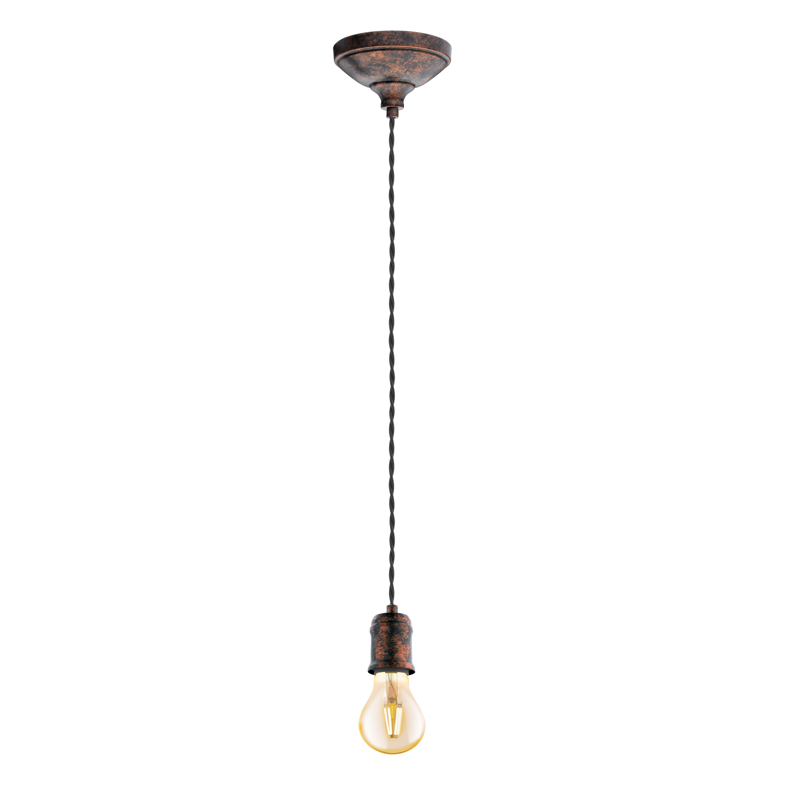 EGLO Yorth Hanglamp - Staal - E27 - 200 cm - 310 g