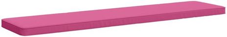 vidaXL - 1-delig - Bankkussen - VUGHT - 100% - Polyester - Roze - 200 x 40 x 5 cm