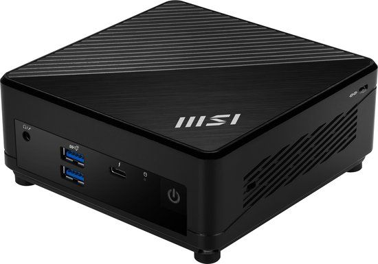 MSI Cubi 5 12M-212BES - Mini PC - Intel Core i3-1215U - 6 Cores - 64GB Max Memory - Black