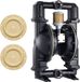 Shanghai Sishun Technology Co., Ltd Pompe à membrane double pneumatique - Pompe pneumatique pour huile usée/carburant - Débit 598 l/min - Hauteur de refoulement 79 m - Max 114 psi - Corps en aluminium - Pour diesel, graisse, kérosène, essence