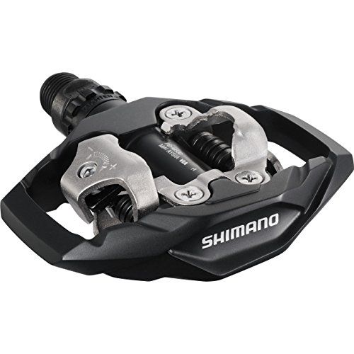 SHIMANO M-530 Enduro SPD pedalen, uniseks volwassenen, zwart, one size