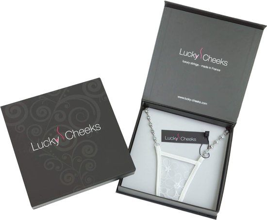 Lucky Cheeks - Microstring Ivory Pearl | Wit