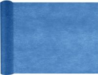 Santex Tafelloper op rol - donkerblauw - 30 cm x 10 m - polyester