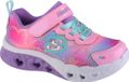 Skechers Flutter Heart Lights 302315N-PKMT Roze Sneakers voor Meisjes Maat 21