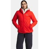 Jack Wolfskin Trailtime 2L Regenjas Dames Rood