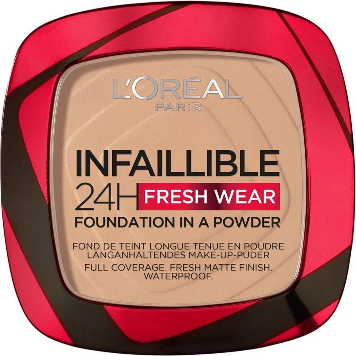 L'Oréal 3x L'Oréal Infaillible 24H Fresh Wear Foundation Poeder 120 Vanille 8 gr