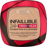 L'Oréal Infaillible 24H Fresh Wear Foundation Poeder 120 Vanille 8 gr - 3 stuks