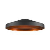 SLV LALU® TETRA 36 Lampenkap E27 Zwart/Bruin