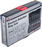 BGS Do it yourself BGS Set insteek-ratelringsleutels en bitset - 6 - 20 mm - 27 delig