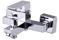 DP Bath Arce - Eengreeps badmengkraan, zilver