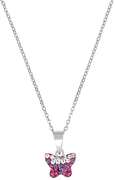 amor amor Ketting met hanger voor meisjes, 925 Sterling Zilver, Preciosa Vlinder Kettingen Dames