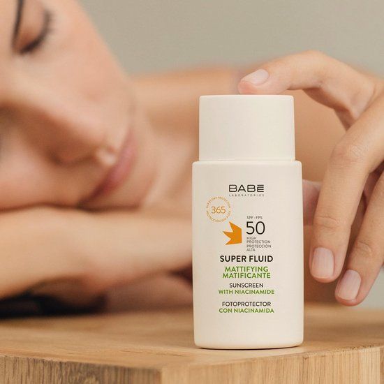 Babé Crème Sun Protection Super Fluid Matifiant Sunscreen SPF50 50ml