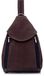 Belveder sac à dos en cuir pour femme, cuir véritable, sac à dos urbain, élégant, sac à dos de loisirs, sac à dos de tous les jours – marron chocolat, modèle Rene14