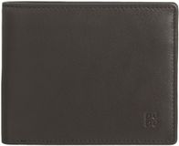 DuDu Itaca Portemonnee Leer 12.5 cm - Heren - Horizontaal - Donkerbruin