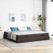 Maison Exclusive - Lit bébé de luxe - Ensemble comprenant le lit et le matelas (2 pièces) en tissu beige clair